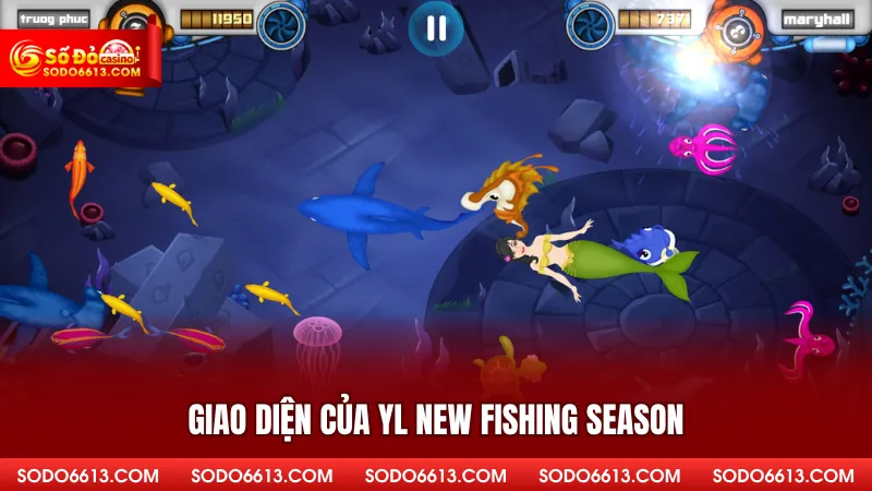 Giao diện của YL New Fishing Season