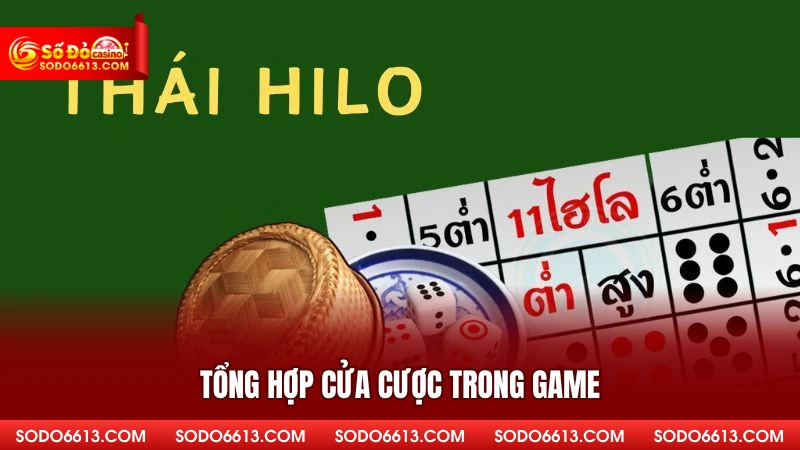 Tổng hợp cửa cược trong game