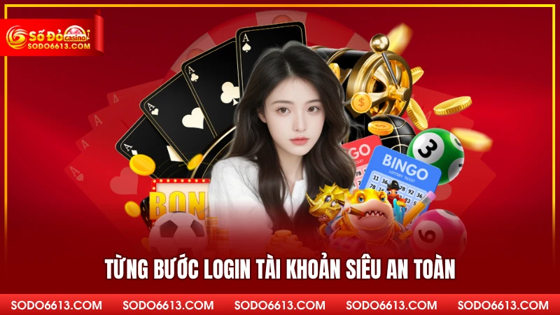 Từng bước login tài khoản siêu an toàn